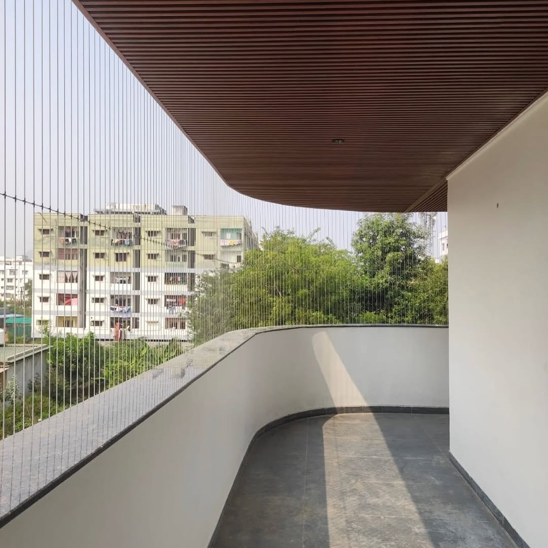 Invisible Grill for Balcony